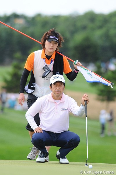 2011年 長嶋茂雄 INVITATIONAL セガサミーカップゴルフトーナメント 3日目  S.K.ホ 相変わらずしぶといゴルフするなァ・・・。きっちりスコアをまとめてきて、いつの間にか上位進出やもん。12位T