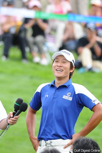 2011年 長嶋茂雄 INVITATIONAL セガサミーカップゴルフトーナメント 最終日 キム・キョンテ