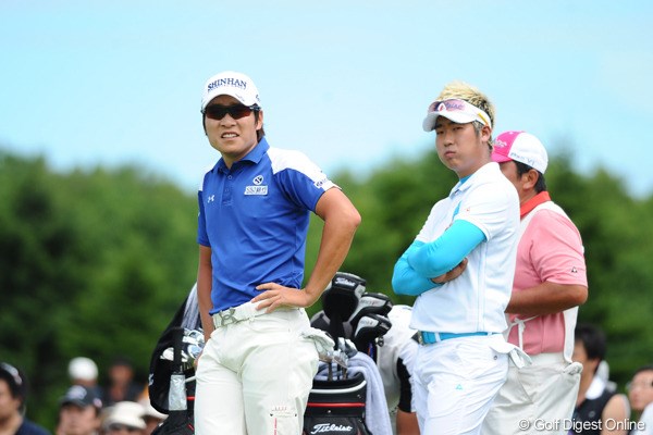 2011年 長嶋茂雄 INVITATIONAL セガサミーカップゴルフトーナメント 最終日 キム・キョンテ＆ドンファン