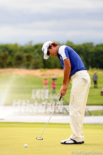 2011年 長嶋茂雄 INVITATIONAL セガサミーカップゴルフトーナメント 最終日 キム・キョンテ