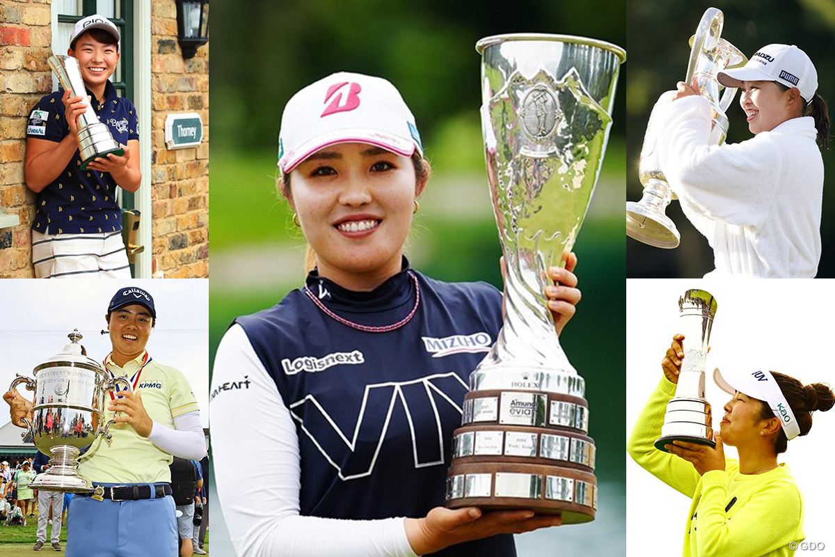 古江彩佳は大会2勝目、山下美夢有はメジャー2勝目へ エビアンに日本勢最多16人