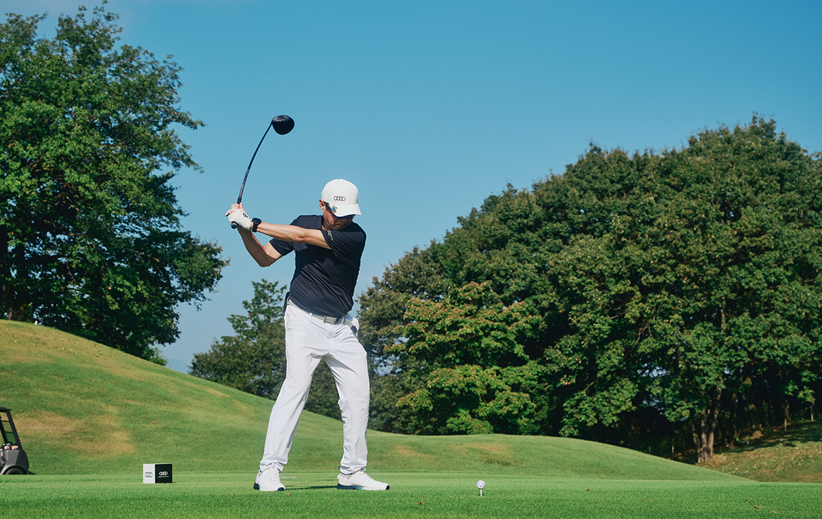audiクワトロカップ ゴルフを愛する人が集う「Audi quattro Cup」。プレーヤー同士の交流も、この大会の大きな魅力となっている