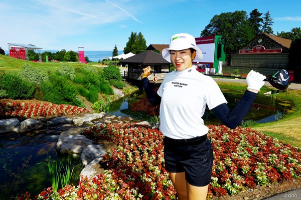 初めてのエビアン選手権に挑む原英莉花