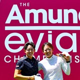 千怜がショートヘアに変身 24歳の岩井ツインズが3度目のエビアン選手権で目指すもの