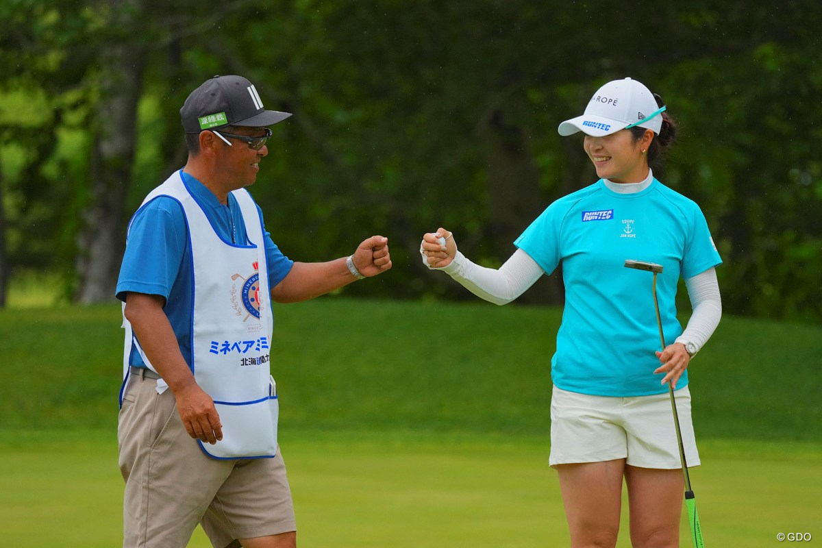 2026年 ミネベアミツミレディス北海道新聞カップ 初日 三ヶ島かな