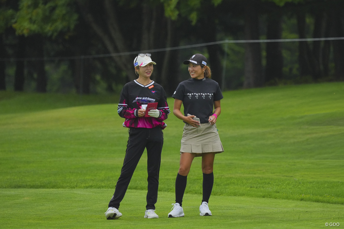 仲良し 2026年 ミネベアミツミレディス北海道新聞カップ 初日 金田久美子 藤本麻子