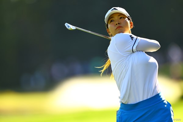 2026年 アムンディ エビアン選手権 2日目 渋野日向子 渋野日向子は予選ラウンドでアンダーパーを並べた