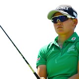 岩井明愛は1打差2位に後退「最後まで諦めずにまた頑張る」西郷真央3位 山下美夢有5位で決勝ラウンドへ