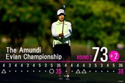 2026年 アムンディ エビアン選手権 2日目 古江彩佳