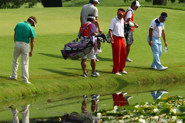 2011年 サン・クロレラ クラシック 初日 2番ホール