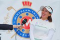 優勝インタビュー、かわいい笑顔