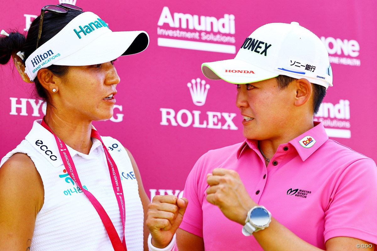 2026年 アムンディ エビアン選手権 4日目 岩井明愛 リディア・コー
