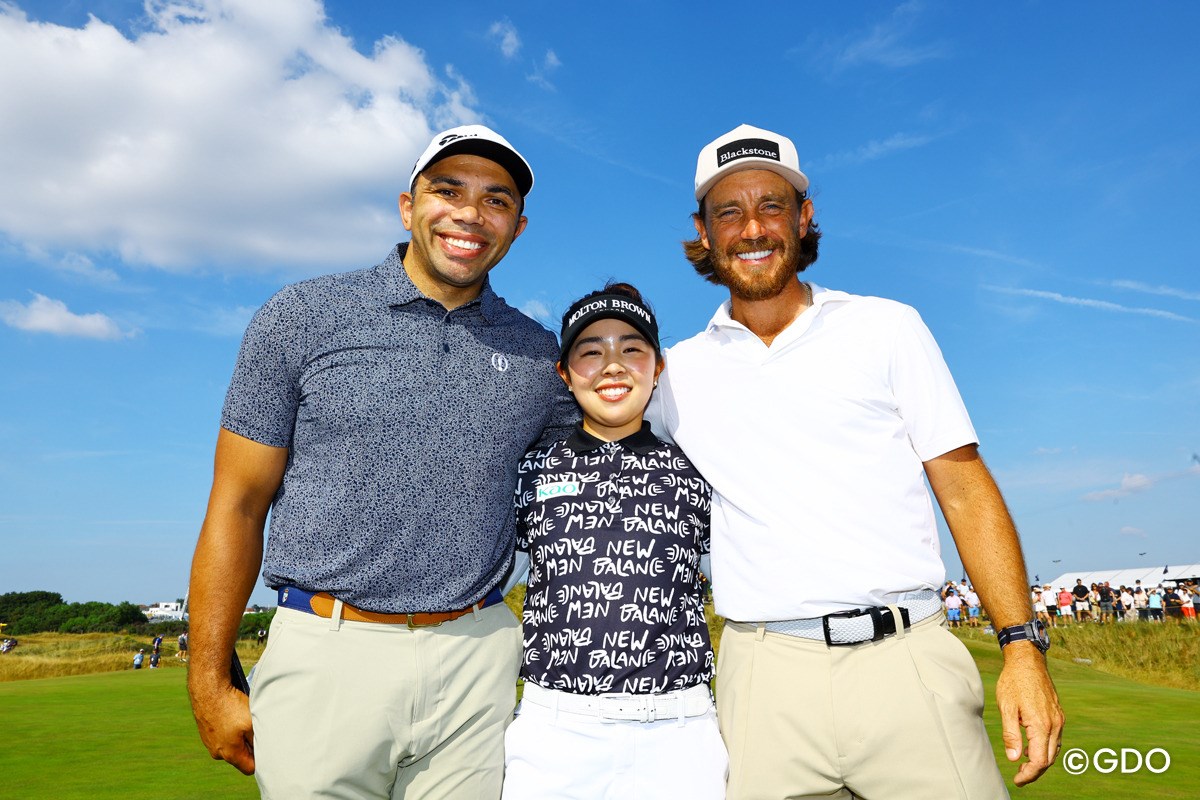 2026年 全英オープン 事前 山下美夢有 トミー・フリートウッド