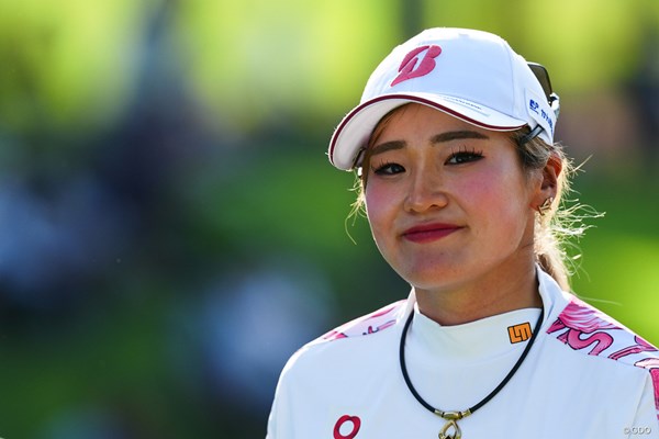 2026年 明治安田レディスゴルフトーナメント 事前 桑木志帆 海外メジャーの経験を自信につなげている桑木志帆 ※撮影は2026年「サントリーレディス」