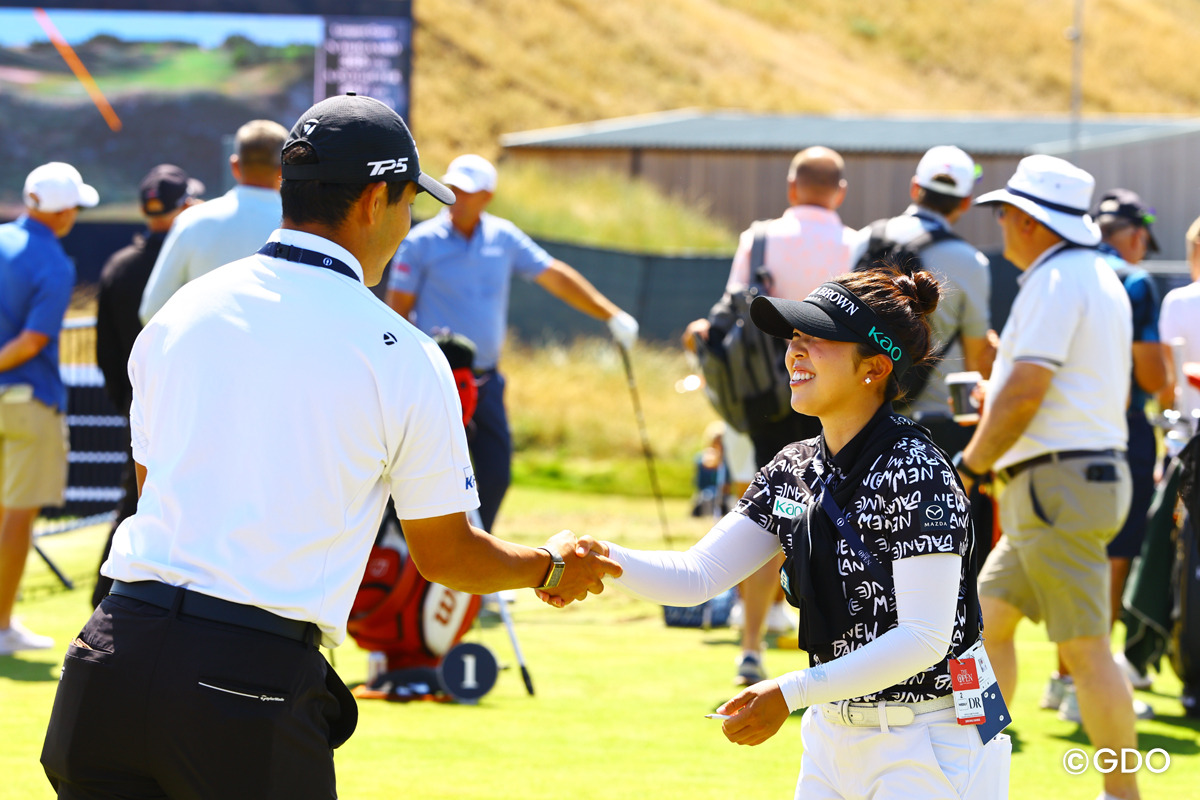 パリ五輪代表の2人 2026年 全英オープン 事前 中島啓太 山下美夢有