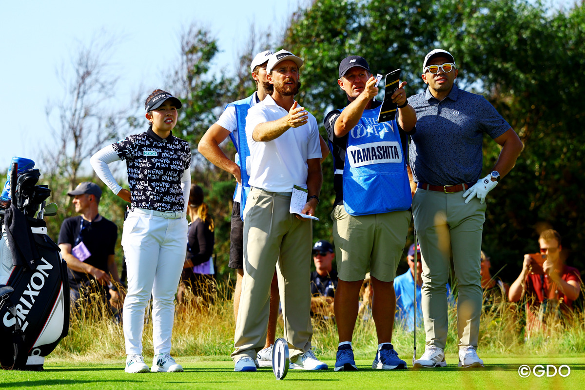 チーム 2026年 全英オープン 事前 トミー・フリートウッド  山下美夢有