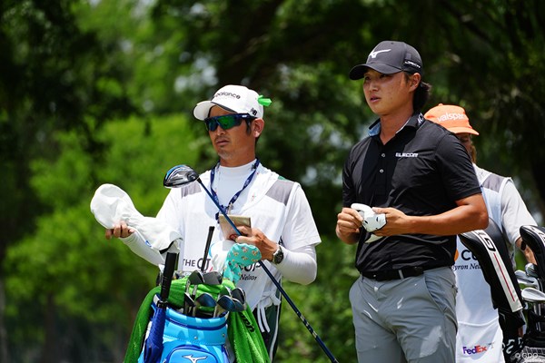 平田憲聖 初日92位の平田憲聖※写真は5月「ザ・CJカップ バイロン・ネルソン」