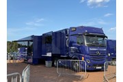 2026年 全英オープン 2日目 欧州ツアーのバス