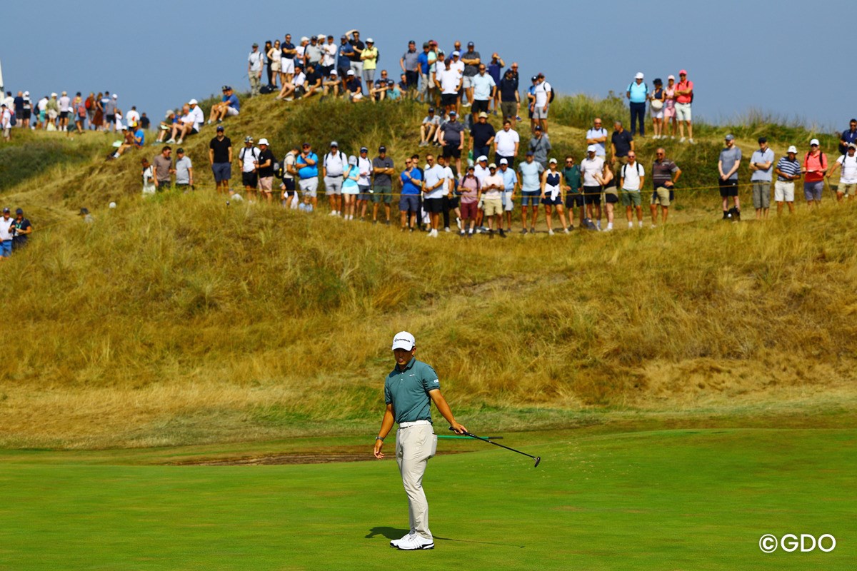 2026年 全英オープン 2日目 中島啓太