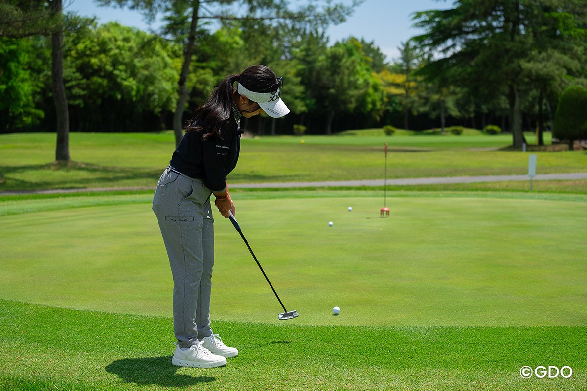 “ザザザザの距離感” カラーからパターの正解とは【青木瀬令奈のThe Putting World#15】 グリーンに乗ってからのスピードも加味する