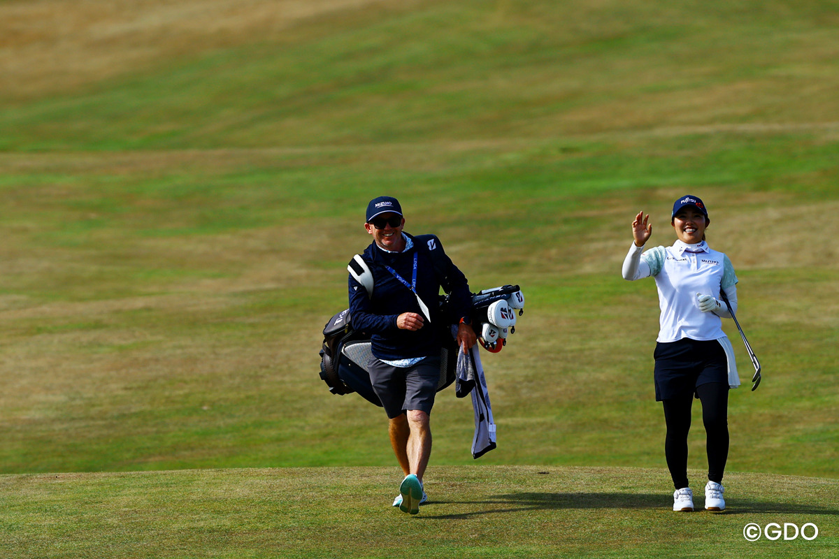 前週は男子「全英オープン」観戦も 2026年 ISPS Handa スコットランド女子オープン 事前 古江彩佳