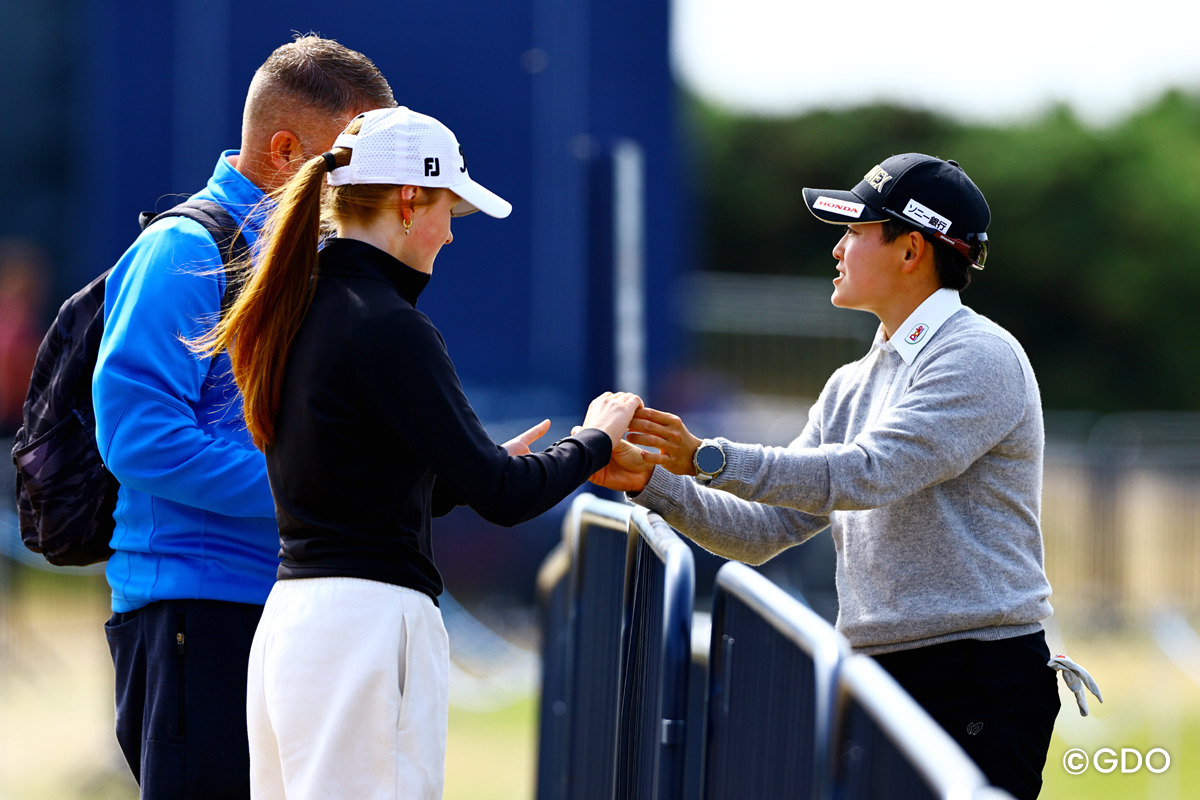 ファンサービス 2026年 ISPS Handa スコットランド女子オープン 事前 岩井明愛
