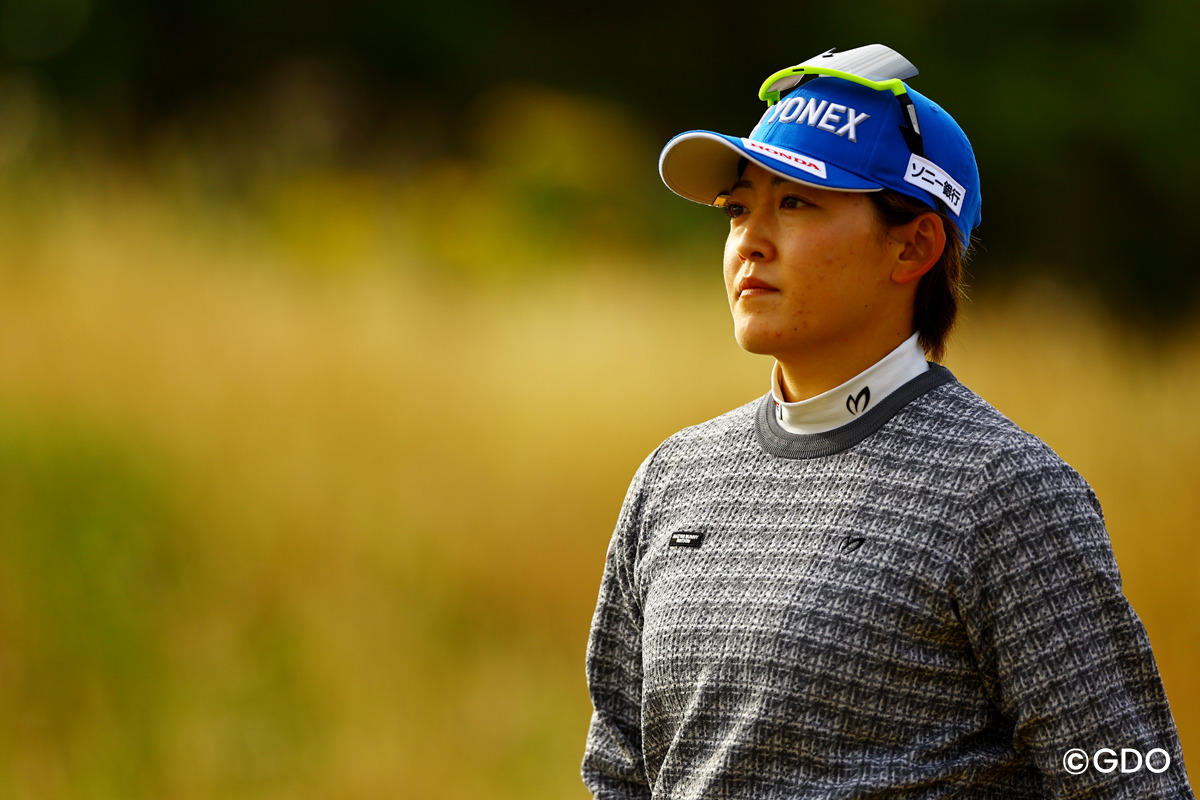 青のキャップ珍しい？ 2026年 ISPS Handa スコットランド女子オープン 初日 岩井千怜