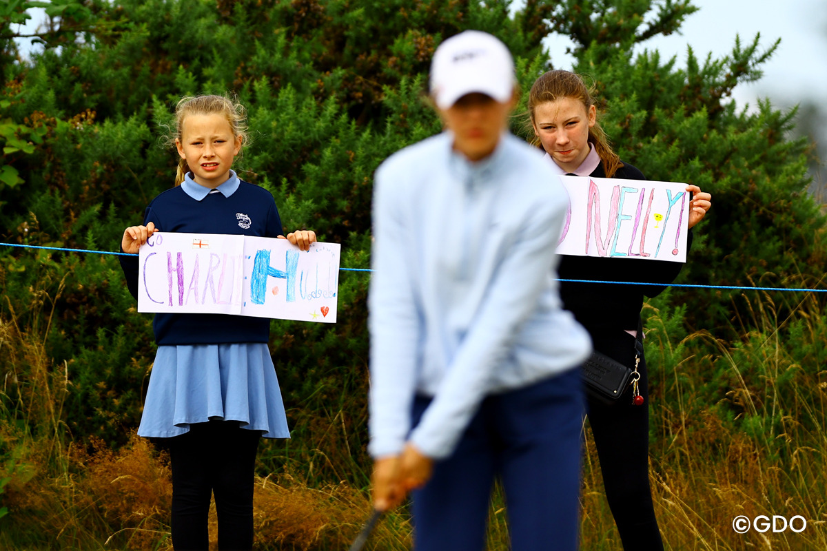 小さな応援団 2026年 ISPS Handa スコットランド女子オープン 初日 ネリー・コルダ