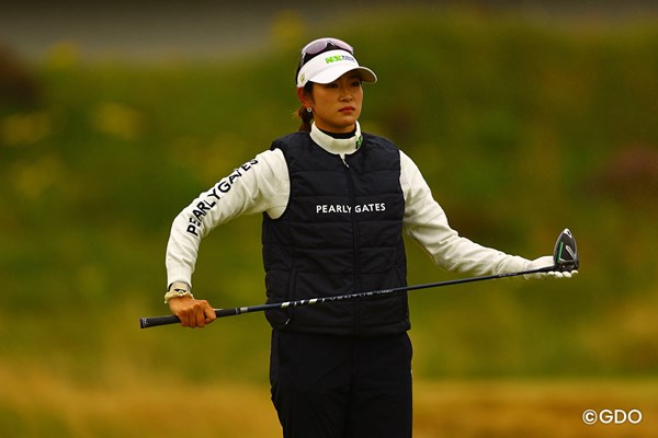 2026年 ISPS Handa スコットランド女子オープン 2日目 原英莉花 原英莉花は前半に2つ落とした