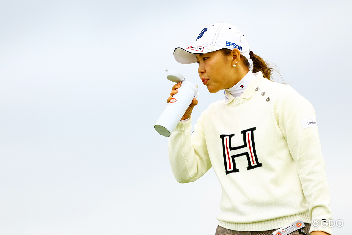 水分補給 2026年 ISPS Handa スコットランド女子オープン 2日目 吉田優利