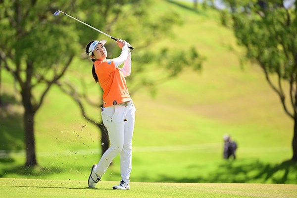 仲宗根澄香は7月だけで2度の優勝争い。今度こそ！(Atsushi Tomura／Getty Images)
