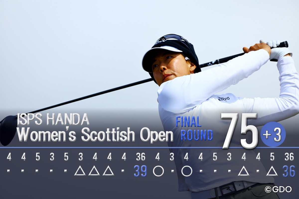 2026年 ISPS Handa スコットランド女子オープン  最終日 ジェニー・シン