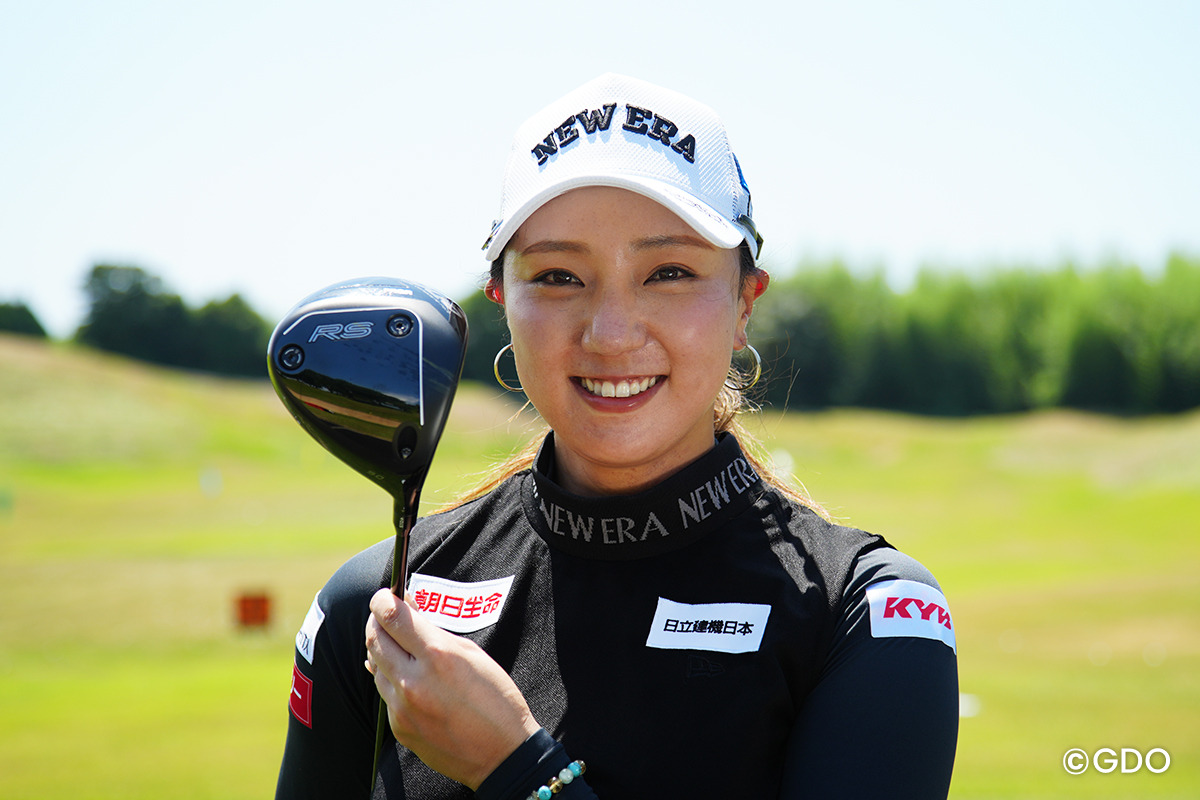 契約フリー宮田成華 ドライバー抜き13本セッティングも経験…新「RS DUO」投入へ
