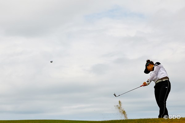 2026年 AIG女子オープン（全英女子） 事前 山下美夢有 丁寧なコースチェックを重ねた