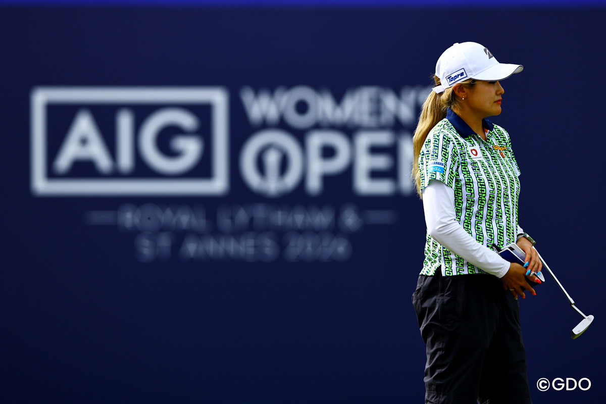 国内ランキング1位 2026年 AIG女子オープン（全英女子） 事前 桑木志帆