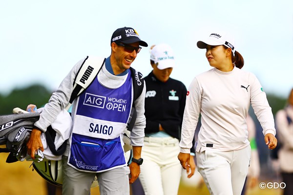 2026年 AIG女子オープン（全英女子） 初日 西郷真央 2日目以降もチャンスを増やして