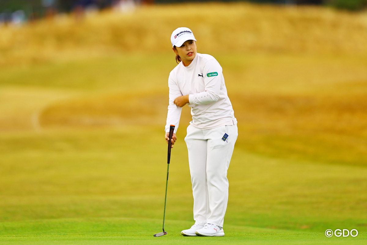 冷静、適切なマネジメントで 2026年 AIG女子オープン（全英女子） 初日 西郷真央