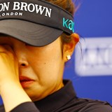 まさかの最終ホール“+4” 前年覇者・山下美夢有が涙の予選落ち「実力の問題」