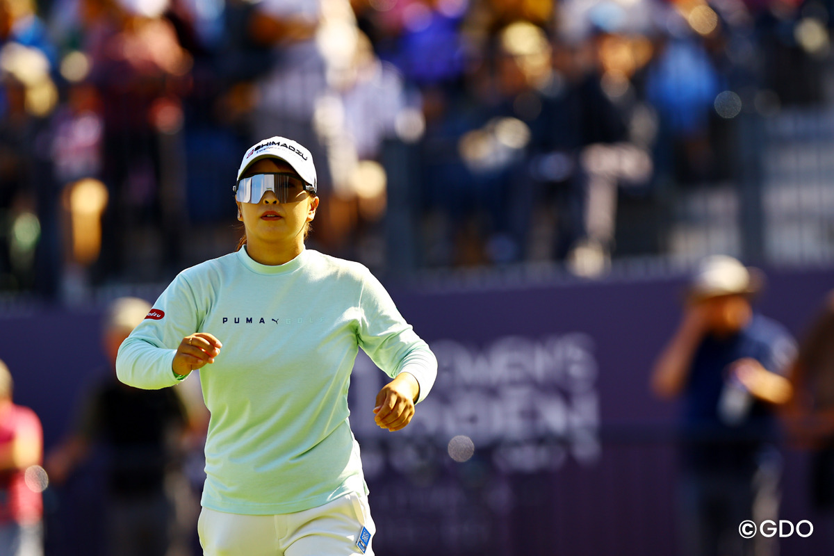 お疲れ様でした 2026年 AIG女子オープン（全英女子） 3日目 西郷真央