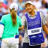 「勝負に出た」桑木志帆の選択 小田亨キャディの14年前のリベンジ大成功