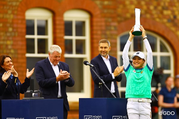 2026年 AIG女子オープン（全英女子） 最終日 桑木志帆 最後まで諦めず、劇的な勝利をものにした