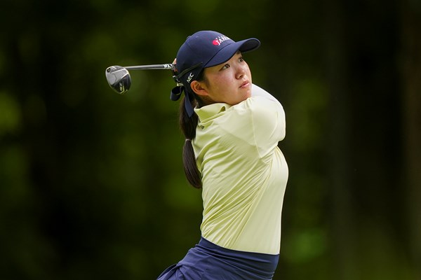2026年 全米女子アマ 初日 岩永杏奈 岩永杏奈が首位発進（USGA/Darren Carroll）