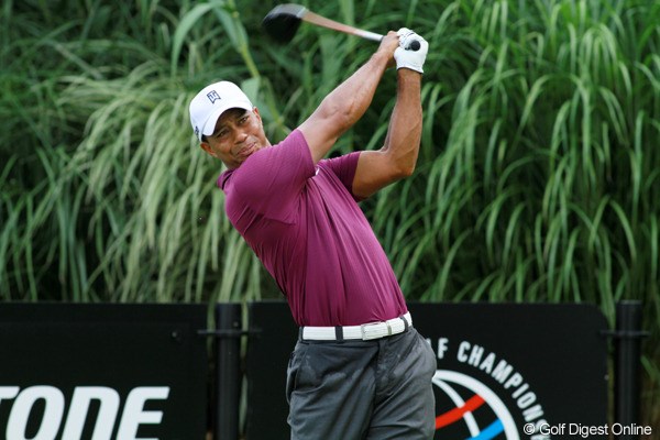 2011年 WGCブリヂストンインビテーショナル 初日 タイガー・ウッズ