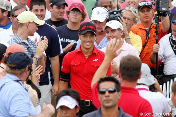 2011年 WGCブリヂストンインビテーショナル 初日 石川遼