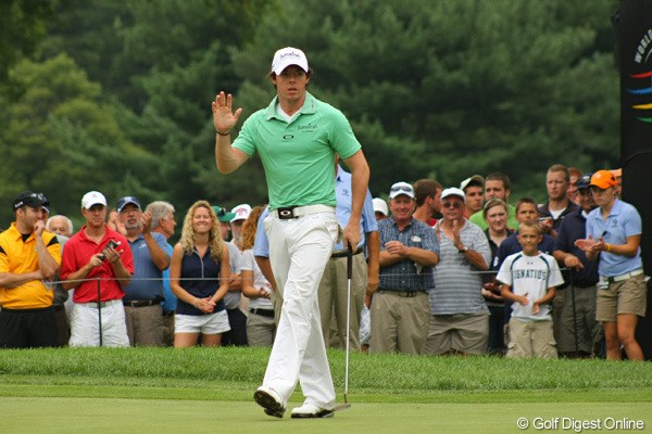 2011年 WGCブリヂストンインビテーショナル 初日 ロリー・マキロイ