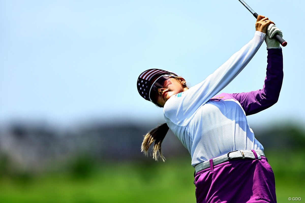 2025年 KPMG全米女子プロゴルフ選手権 2日目 桑木志帆