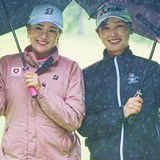 桑木志帆は6時間超の練習&新アイアンをテスト 祝福で全英V実感「あ、勝ったんだな」