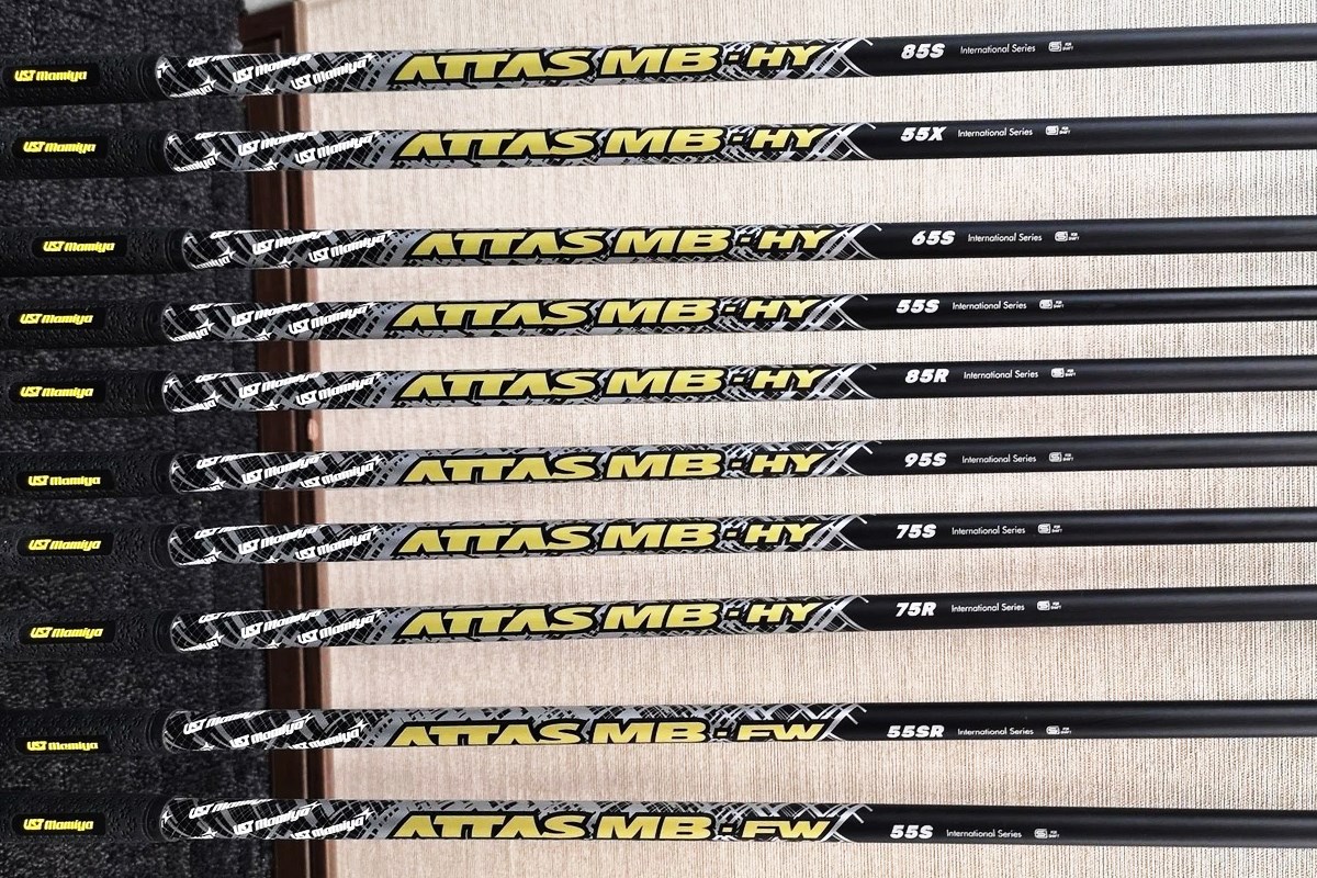 「いつもアッタス！」中古カスタムシャフト狙い目はUSTマミヤの“歴代ATTAS”