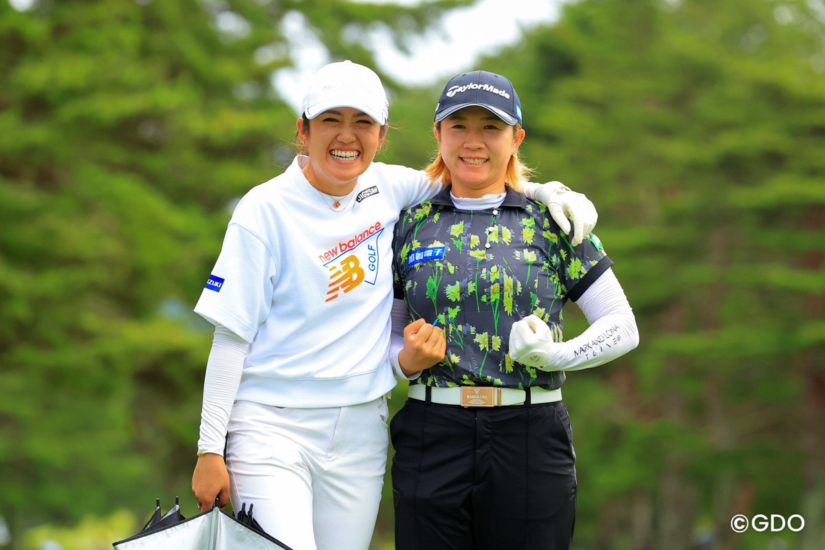 2026年 NEC軽井沢72ゴルフトーナメント 初日 稲見萌寧 泉田琴菜