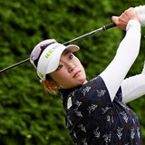 原英莉花が3打差5位でターン 岩井明愛、渋野日向子らは予選落ち